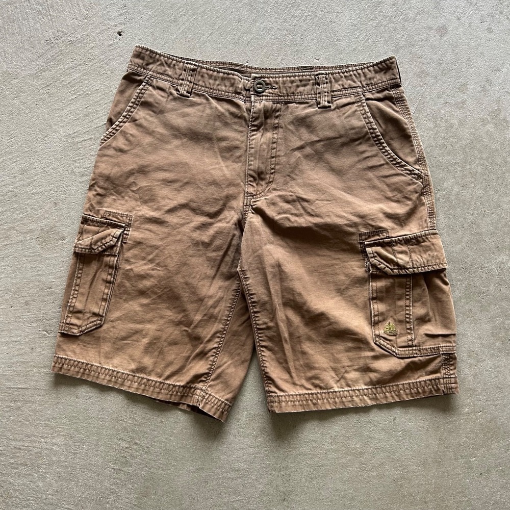 Vintage Nike ACG Cargo Shorts Size 34 Brown All Conditions‎ Gear Outdoor Hiking